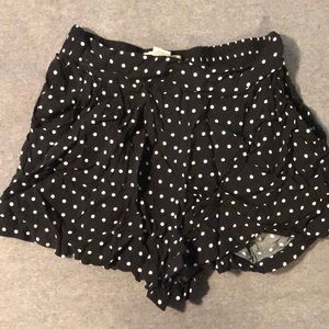 Fabric Polka Dot Shorts
